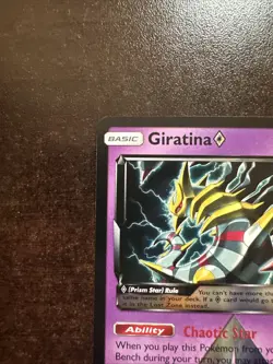 Giratina 58/156 Holo Rare Prism NM Pokemon TCG Ultra Prism #1 - Image 2
