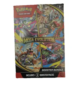 Pokemon TCG MEGA EVOLUTION Booster Bundle FACTORY SEALED BOX - Image 1