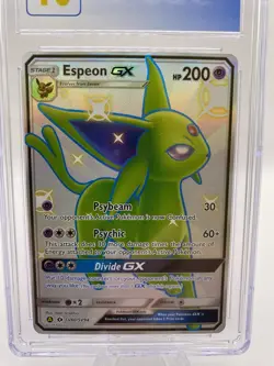 2019 POKEMON ESPEON GX HIDDEN FATES SV60/SV94 HOLO CGC PRISTINE 10 - Image 3