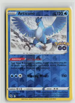 Pokemon TCG Pokemon Go Articuno x1 NM Reverse Holo 024 - Image 1