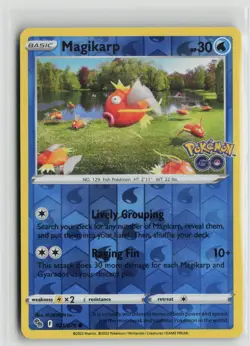 Pokemon TCG Pokemon Go Magikarp x1 NM Reverse Holo 021 - Image 1
