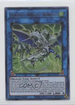 Dragunity Knight - Romulus 1st Ed. YuGiOh Rising Rampage #RIRA-EN098 - Image 1