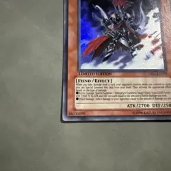 Yugioh Gorz The Emissary Of Darknes YR01-EN003 LP Limited Edition Ultra - Image 2