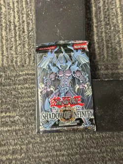 Yugioh Shadow Of Infinity Booster Pack Sealed Konami Sealed. T - Image 1