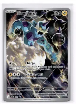 Thundurus - SV: Scarlet & Violet Promo Cards - Pokemon NM 209 - Image 1