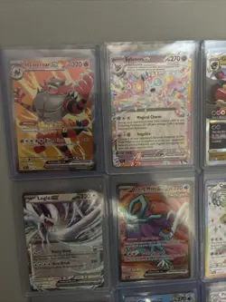 9 Card Pokemon Lot Vstar EX Scarlet and Violet Holo Rare - Image 2