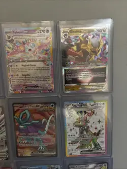 9 Card Pokemon Lot Vstar EX Scarlet and Violet Holo Rare - Image 3