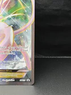 Mew EX XY126 Full Art Black Star Ultra Rare Promo Pokemon Card - Image 3