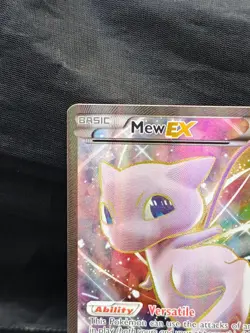 Mew EX XY126 Full Art Black Star Ultra Rare Promo Pokemon Card - Image 4