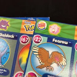 1999 Burger King Pokemon Cards Uncut Sheets (Lot of 23 Sheets) - Image 2
