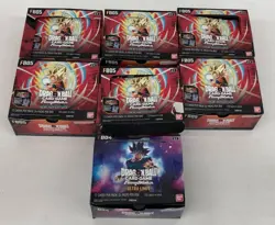 6.8 Lbs Lot of Dragon Ball Super Fusion World: Ultra Limit, New Adventure Cards - Image 1