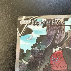 FREE SHIPPING Regidrago V 184/195 Silver Tempest Alt Art Holo Pokemon Card NM - Image 2