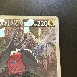 FREE SHIPPING Regidrago V 184/195 Silver Tempest Alt Art Holo Pokemon Card NM - Image 3