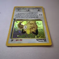 Pokemon Meowth Nintendo Black Star Promo 10 Holo Pokemon Card - Image 3