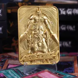 Yu-Gi-Oh! Metal Replica Card Gaia the Fierce Knight 24k Gold Plated Limited Edit - Image 4