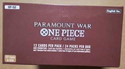 One Piece Card Game TCG OP-02 Paramount War 1st Ed. Booster Box English Sealed - Image 4
