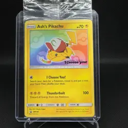 Pokemon Ash's Pikachu - SM108 - SM Promos (SMP) I Choose You Movie Card SEALED - Image 1