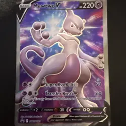 Mewtwo V - SWSH229 - SWSH: Sword & Shield Promo Cards (SWSD) - Image 1