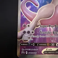 Mewtwo V - SWSH229 - SWSH: Sword & Shield Promo Cards (SWSD) - Image 4