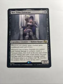 Rev, Tithe Extractor (Anime) - Foundations Jumpstart MTG Plus Bonus Rare!!! - Image 1
