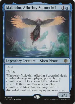 Malcolm, Alluring Scoundrel R The Lost Caverns of Ixalan 63 - LP MTG - Image 1