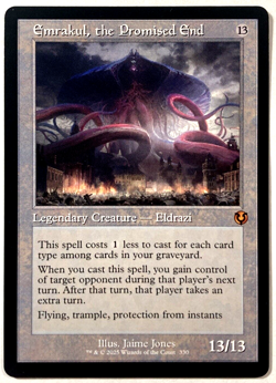 MTG Emrakul, the Promised End RETRO FRAME Innistrad Remastered 330 NM - Image 1