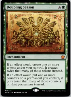 Doubling Season 216 Foundations NM MTG - Image 1