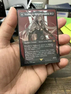 Sephiroth, Fabled SOLDIER (0382) (Borderless) Final Fantasy Foil - Image 3