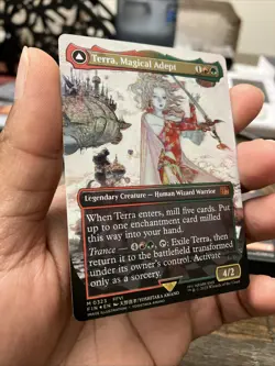 Terra, Magical Adept (Borderless) Final Fantasy Foil - Image 2