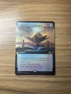 Monument to Endurance (EXTENDED FOIL) - Aetherdrift (Magic the Gathering) - Image 1