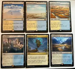 MTG Azorius (blue white) - Utility Land Lot - x6 NM regular MTG Commander - Image 1