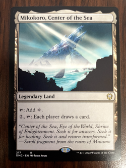 MTG - Mikokoro, Center of the Sea 21 - Commander: Dominaria United - Near Mint - Image 1