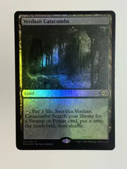 Magic the Gathering Modern Horizons 2 Verdant Catacombs Foil - Image 3