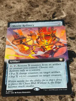 MOXITE REFINERY Magic MTG Edge of Eternities Extended Art - Image 1