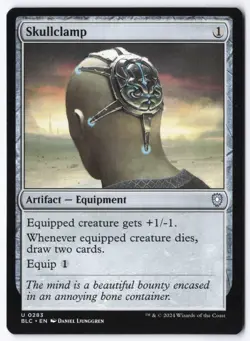 Skullclamp U Commander: Bloomburrow 283 NM - Image 1