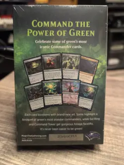 MTG Commander Collection: Green Premium Foil Edition Factory Sealed - Image 2
