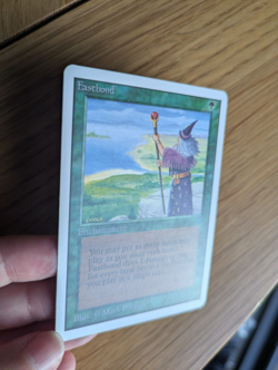 WOTC MTG Vintage Unlimited Edition Fastbond (NM) CCG Magic the Gathering - Image 4