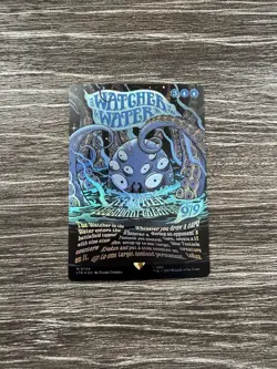 MTG x Lord of the Rings #0734 The Watcher in the Water Borderless Foil - Image 1