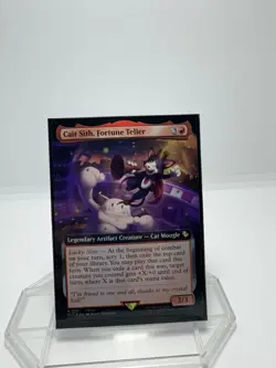 Cait Sith Fortune Teller Extended Art FOIL MTG Final Fantasy NM - Image 3