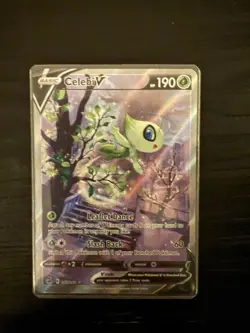Pokemon Celebi V Alternate Full Art Trading Card 245/264 Fusion Strike Near Mint - Image 1