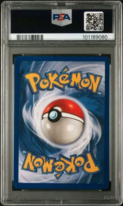 1999 Pokemon Fossil #7 Hitmonlee Holo PSA 8 - Image 2