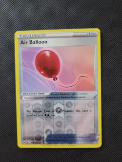Air Balloon 156/202 Sword & Shield Reverse Hollow Pokemon - Image 1