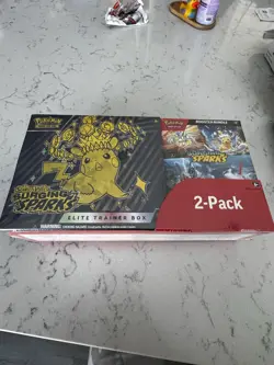 Pokemon Scarlet & Violet Surging Sparks Elite Trainer Box & Booster Bundle New! - Image 1