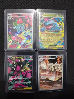 POKEMON TCG - MEGA EVOLUTION IVYSAUR - #134/132 & MORE ALL PERFECT CARDS !!! - Image 1