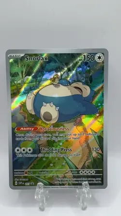 Pokemon TCG Snorlax 151 Elite Trainer Box Black Star Promo SVP En 051 NM - Image 1