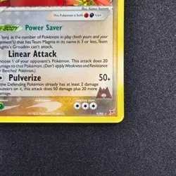 Team Magma's Groudon #009/095 NM Pokemon Celebrations Classic Collection TCG - Image 5