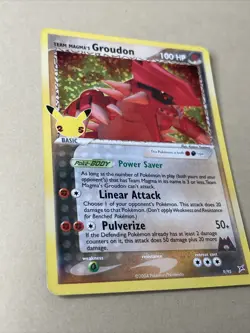 Team Magma's Groudon 9/95 Celebrations Classic Collection 25th Pokemon NM/M - Image 3