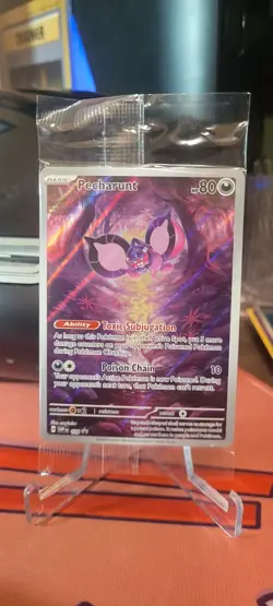 Pokemon TCG Pecharunt SVP129 Black Star Promo NM/M Sealed - Image 1