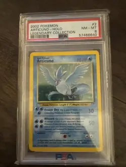 2002 Pokemon PSA 8 NM-MT - Articuno Holo - Legendary Collection #2 - Image 1