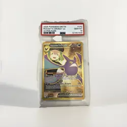 2025 Pokemon Rocket's Crobat ex Hyper Rare PSA 10 Gem Mint - Image 1